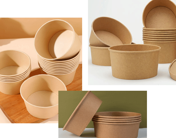 Paper Bowls - ProGreen - Manufacturer of food & beverages packaging