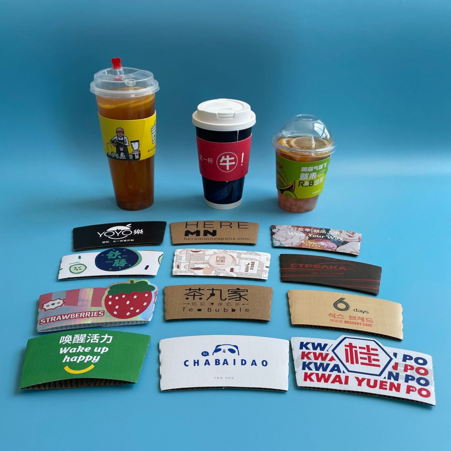 Paper Cup Sleeve - ProGreen - Manufacturer of food & beverages packaging
