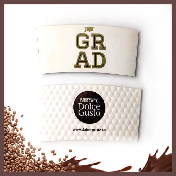 Paper Cup Sleeve - ProGreen - Manufacturer of food & beverages packaging