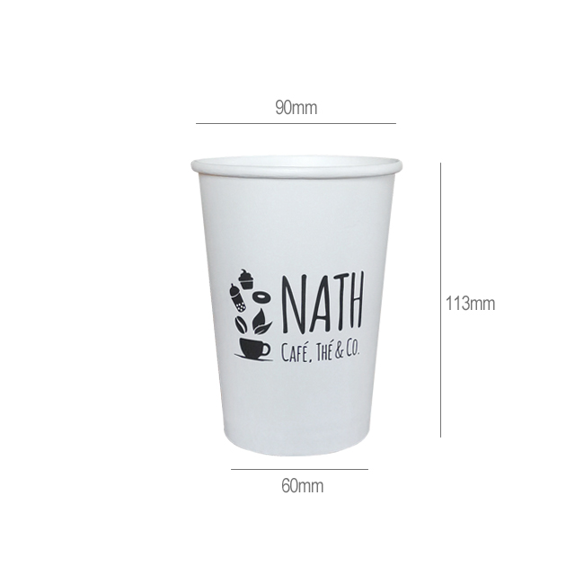 420ml 12oz Single Paper Cup - ProGreen - Manufacturer of food ...