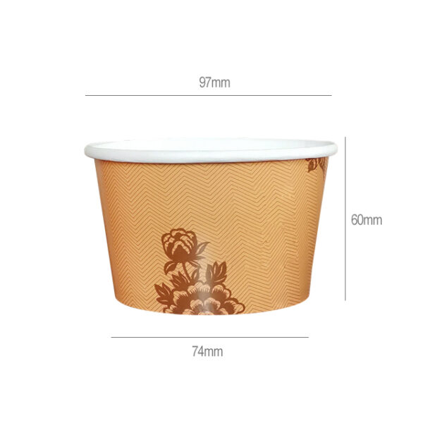 280ml 8.5oz Disposable Paper Bowl