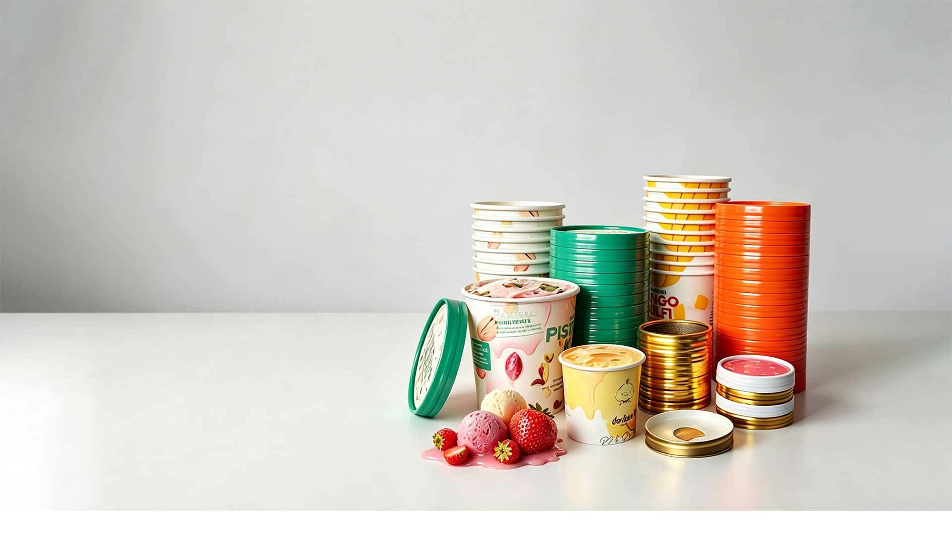 Ice Cream Paper Food Packaging