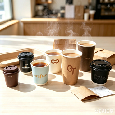 Double Wall Takeaway Coffee Cup